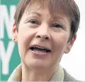  ??  ?? > Caroline Lucas