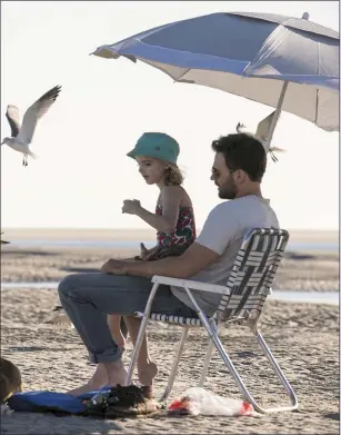  ??  ?? Mckenna Grace as Mary and Chris Evans as Frank in Gifted.