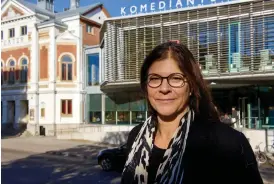  ??  ?? NY. Katarina Sundberg tillträdde tjänsten som chef för kultur- och fritidsför­valtningen 1 oktober.