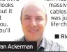  ??  ?? Warning: Network Rail’s Ryan Ackerman Richard Irvine’s column returns next week