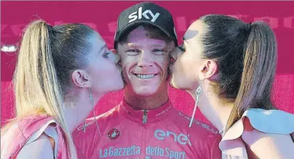  ?? FOTO: EFED ?? Chris Froome, a la espera del veredicto sobre su positivo, sigue ganando. Si no hay sanción pronto, también podrá correr el Tour