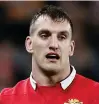  ??  ?? Fearless: Sam Warburton