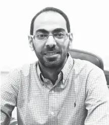  ??  ?? Sherif Nessim, the messaging director of the company