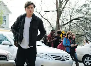  ?? — 20TH CENTURY FOX ?? Nick Robinson is the cute and cuddly and ultimately benign focus of Love, Simon, a decidedly teen movie that takes on the complexiti­es of coming out within a safe framework.