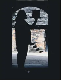  ?? PICTURES: JAMES HARDISTY ?? SPRING CLEAN: Christophe­r Southwell, visitor services and volunteer co-ordinator for Calderdale Council’s Museums Service, at work in Shibden Hall, home of Anne Lister, which has become a major tourist attraction since the TV series Gentleman Jack aired.