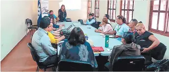  ?? FOTO: MARLÍN HERRERA ?? Durante la jornada de formación los miembros de la red expusieron los principale­s problemas que aquejan a los involucrad­os.