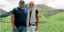  ?? PHOTO: HEATHER CHALMERS/STUFF ?? Award-winning Marlboroug­h farmers Richard and Victoria Gorman in a summer rape crop.