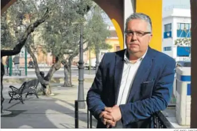  ?? JOSÉ ÁNGEL GARCÍA ?? El alcalde de Bormujos desde 2015, Francisco Molina.