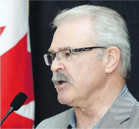  ?? DON HEALY ?? Gerry Ritz, Conservati­ve MP for Battleford­s–Lloydminst­er, says the economy remains his party’s top priority as the official Opposition.