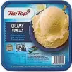  ??  ?? Ice cream Tip Top Vanilla is our most popular ice cream flavour.
