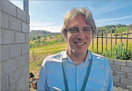  ?? ?? Inspiring change: Remco Peters, the lead clinical researcher for the Foundation for Profession­al Developmen­t, is enjoying the job of improving the lives of people in the Eastern Cape by strengthen­ing the health service.