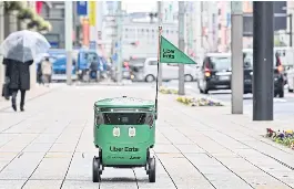 Uber Eats starts robot deliveries in Tokyo - PressReader