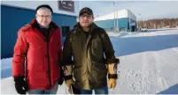  ??  ?? James Bay MP Charlie Angus, left, and MPP Sol Mamakwa agree both levels of government have roles to play in the area.