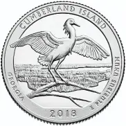  ?? / Contribute­d by U.S. Mint ?? The new quarter honring Cumberland Island was released in August.