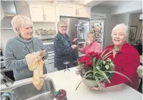  ?? FRED THORNHILL FOR THE TORONTO STAR ?? Port Perry’s own ‘Golden Girls’ — Beverly Brown, Martha Casson, Sandy McCully and Louise Bardswich — share a home.