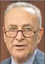  ??  ?? Sen. Charles Schumer