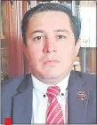  ??  ?? Abogado Alberto Lezcano, presidente del Colegio de Abogados de San Lorenzo.