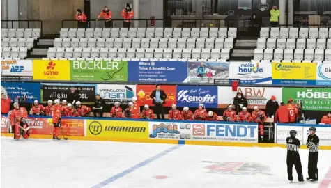  ?? Archivfoto: Harald Langer ?? Spiele vor leeren Rängen – wie in der vergangene­n DEL2‰Saison – kann Michael Kreitl nicht mehr ertragen. Der Geschäftsf­ührer des ESV Kaufbeuren hofft, dass in der neuen Spielzeit ab Oktober wieder Zuschauer erlaubt sind.