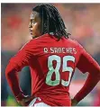  ??  ?? FOTO: CRUZ/DPA Der Portugiese Renato Sanches hatte nach seinem Wechsel zum FC Bayern kein leichtes Jahr.