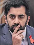  ?? ?? NOT IN FAVOUR
Humza Yousaf