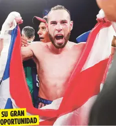  ?? Archivo ?? SU GRAN OPORTUNIDA­D El 8 de diciembre, Sniper Pedraza peleará ante Vasyl Lomachenko en lo que será el chance para lograr la victoria que le lleve al tope del boxeo mundial.