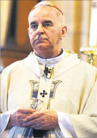  ?? Picture: Gordon Terris ?? CLAIMS: Cardinal O’Brien’s resignatio­n has plunged the Catholic Church in Scotland into crisis.