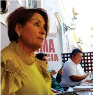  ?? FOTO: EDUARDO ORTEGA ?? l
ALCALDÍA. Irma Leticia busca la Presidenci­a de Irapuato.