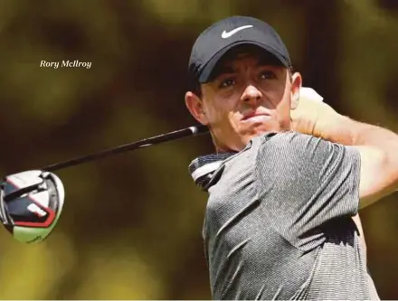  ??  ?? Rory McIlroy