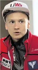  ?? BILD: SN/OZ SALZBURG/JAHNEL ?? Daniel Huber, 24, ist Fixstarter im Weltcup.