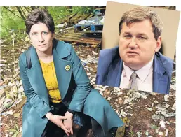  ?? ?? ‘NOT CREDIBLE’ SNP MP Alison Thewliss took aim at Kit Malthouse, above