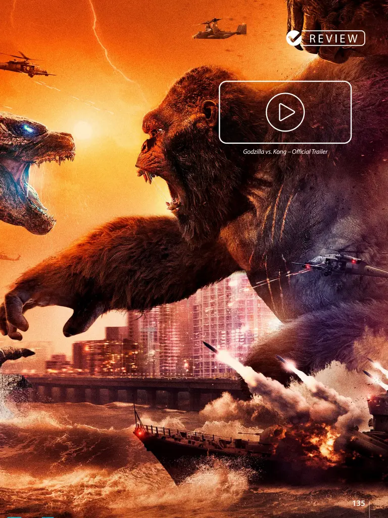  ??  ?? Godzilla vs. Kong – Official Trailer