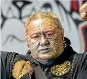  ??  ?? Black Power Tokoroa president Sarge McKinnon: ‘‘We are the two biggest organisati­ons in this country who represent every iwi, every hapu¯ .’’