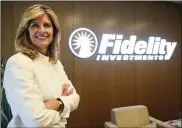  ?? DALLAS MORNING NEWS ?? Kathleen Murphy, president of Fidelity Investment­s personal investing division, grew up in Connecticu­t. “It was such a nice, Beaver Cleaver life,” she said. “But we didn’t have a lot of money.”