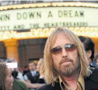  ?? CHRIS PIZZELLO THE ASSOCIATED PRESS FILE PHOTO ?? Tom Petty told his biographer that “Wildflower­s” “is the divorce album. That’s me getting ready to leave.”