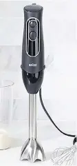  ??  ?? Braun MultiQuick 5 Hand Blender ($89.99, amazon.ca).