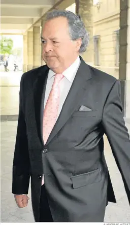  ?? JUAN CARLOS VÁZQUEZ ?? El ex presidente de la empresa pública Invercaria Tomás Pérez-Sauquillo.