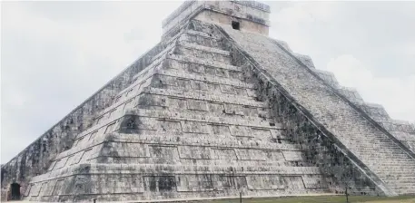  ??  ?? The ruins of the ancient Mayan city of Chichen Itza, Mexico.