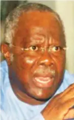  ??  ?? Chief Bode George