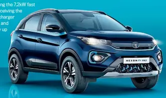  ?? ?? A SUBSTANTIA­L WARRANTY Tata is offering a rather impressive eight years or 1.6 lakh km (whichever is earlier) warranty on the EV Max (below)