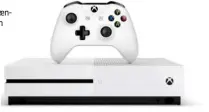  ?? FOTO: MICROSOFT ?? Xbox One S.