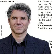  ?? ?? Lars Zimmermann ist Architekt und Berater für nachhaltig­e Stadtplanu­ng.