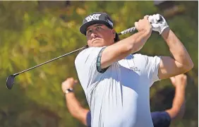  ?? DAVID BECKER/ASSOCIATED PRESS ?? Pat Perez, shown at the Shriners Hospitals for Children Open tournament on Sunday, decided that trying to get longer off the tee ultimately hurt his overall game.