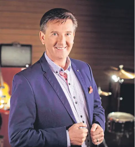  ??  ?? Daniel O’Donnell cannot wait to perform in Dundee once again and says he knows the area well.