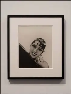  ?? ?? A 1920s portrait of Josephine Baker by George HoyningenH­uene.