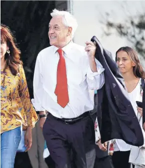  ??  ?? El Mandatario Sebastián Piñera.