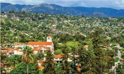  ?? ?? Montecito, California. The area is home to many expensive residences, including those of Oprah Winfrey, Meghan Markle and Prince Harry. Photograph: Panther Media GmbH/Alamy