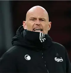  ?? FOTO: JENS DRESLING ?? Ståle Solbakken og FCK er 12 point efter FC Midtjyllan­d.