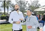  ?? ORLANDO MAGIC ?? Orlando Magic CEO Alex Martins and player Evan Fournier attend last year’s inaugural event.