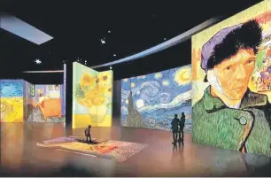  ?? ?? La famosa inmersiva de Van Gogh llegará a Santo Domingo en abril.
