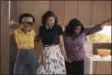  ?? HOPPER STONE/TWENTIETH CENTURY FOX VIA AP ?? This image released by Twentieth Century Fox shows Janelle Monae, from left, Taraji P. Henson and Octavia Spencer in a scene from “Hidden Figures.”